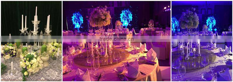 wholesale new fashion crystal party decoration wedding birthday flower stand
