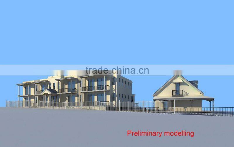 Architectural 3D renderings for real estate developer