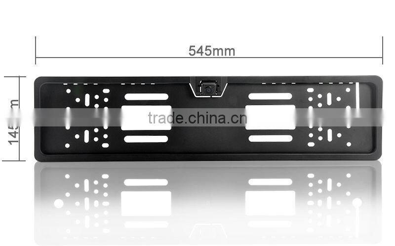 Hot sell European car license plate Rearview camera with factory price
