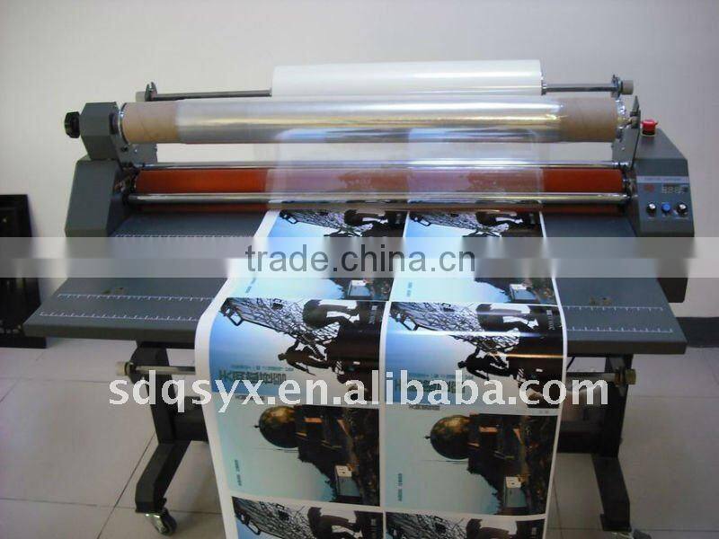 Strong performance pedal automatic 1100mm cold and hot laminator