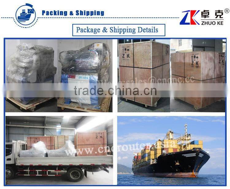 Hot Sale CNC Engraving Machine For Wood Acrylic MDF ZK-6090 With 4 Axis&Vacuum Table&Dust Collector