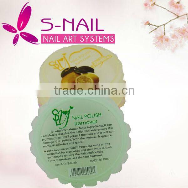 S-Nail nail polish remover,nail polish remover wipes,nail polish remover wet wipes