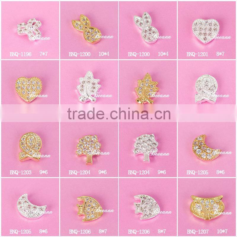 Cubic Zircon nail art ring nail art decoration bulk 2015 nail art ring