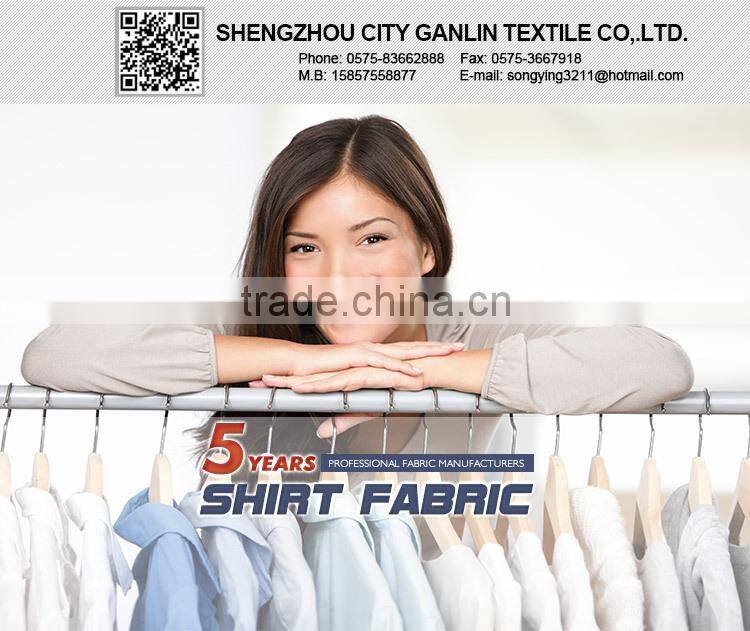 TC yarn dyed shirting fabric Wholesale