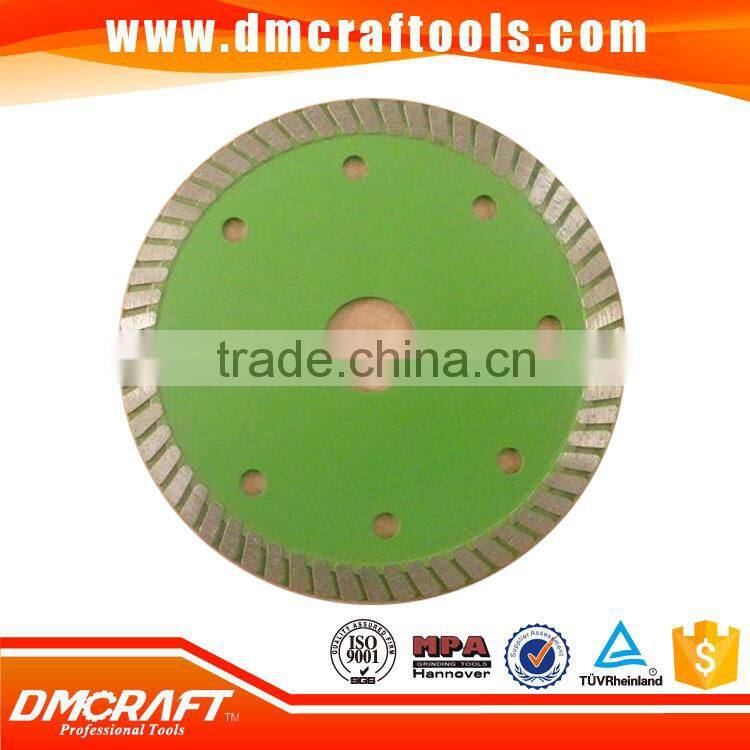 Diamond Turbo Saw Blade -- Cold Pressed