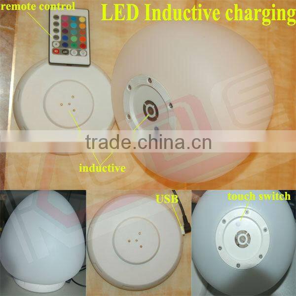 Remote control RGB changing led home decoration lamps/led decoration table lamp