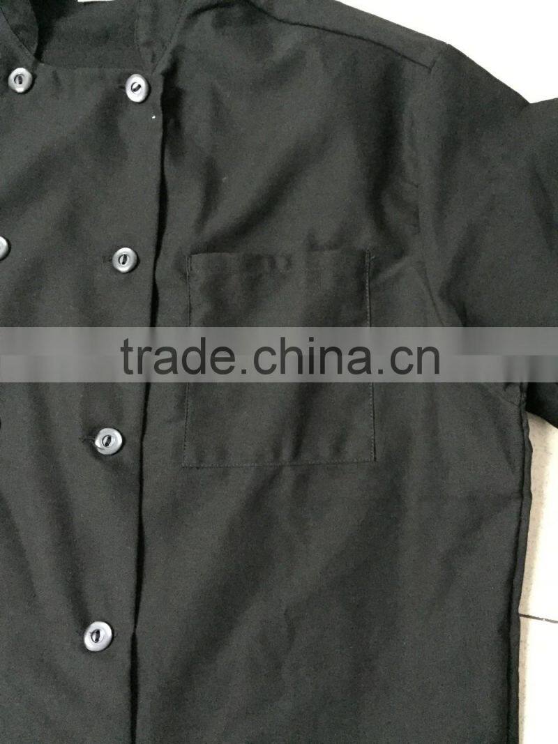 double buttons chef coat