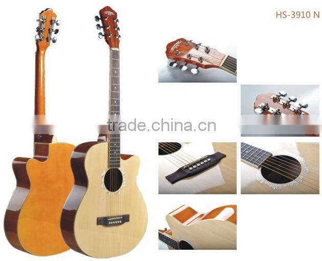 wholesale&OEM 39" 40" 41" beginner acoustic guitar electric music guitar