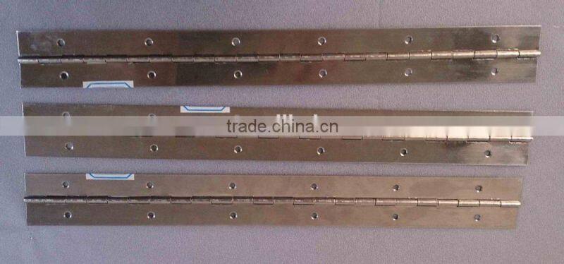Stainless steel 304 continuous piano hinge/Stainless steel 201 long hinge/Metal steel long piano hinge