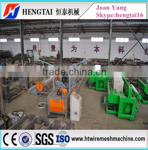 Automatic Chain Link Fence Wire Mesh Machine
