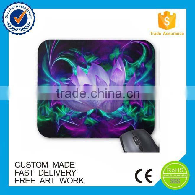 2016 whoesale low price printed silicone rubber game mouse pad