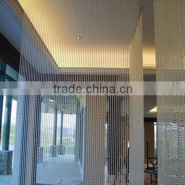 metal mesh curtains/chain link curtain/aluninum curtain mesh