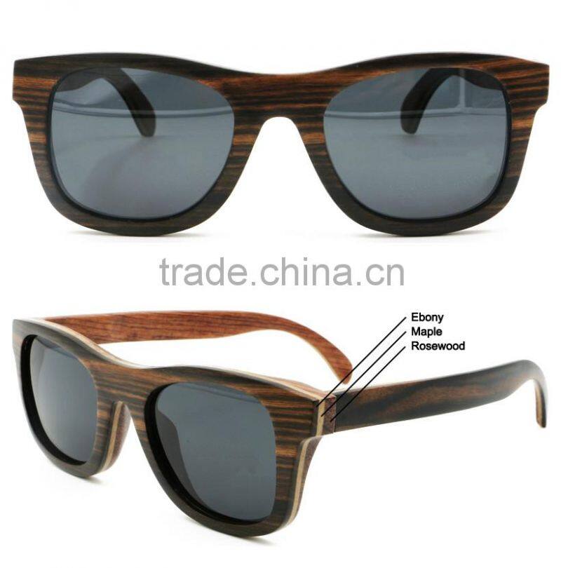 Wooden sunglasses factory good quality wholesale wood sunglasses