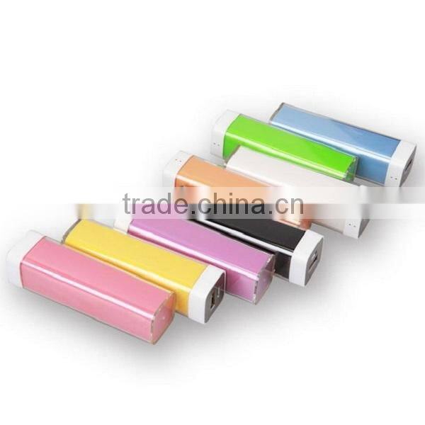 design for iphone mobile power bank, mini portable mobile power bank 2600 mah