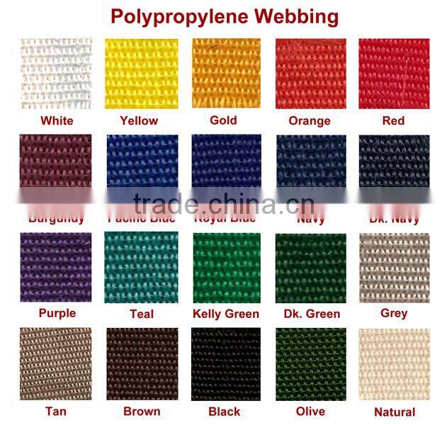 Hotsale high quality PP yarn webbing tape