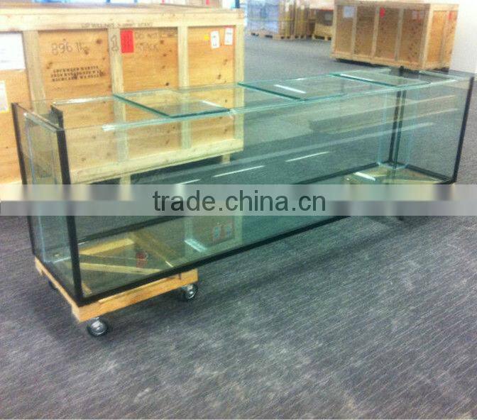 Panoramic wall aquarium glass material fish tank decoration wall aquarium