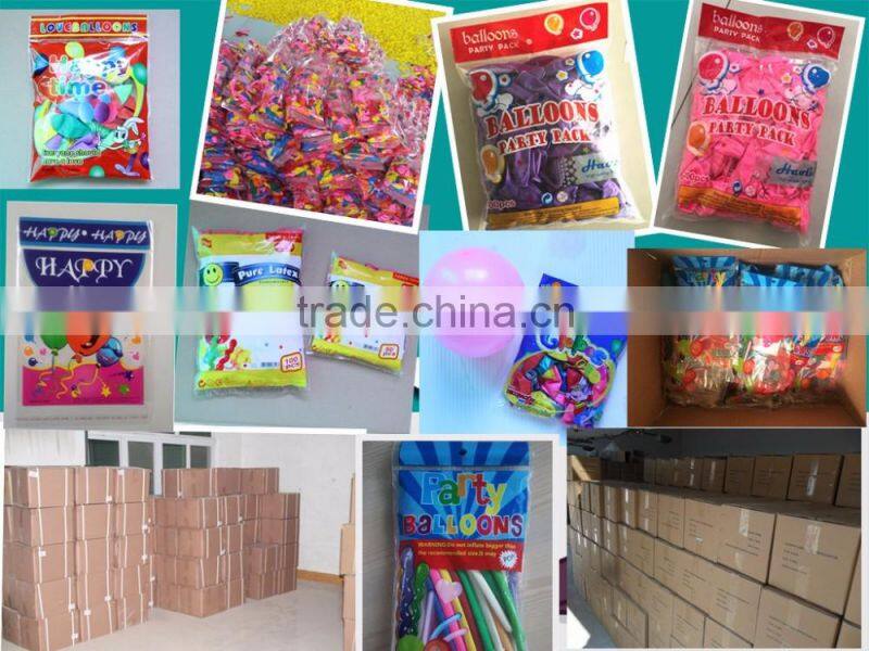 Christmas transparent baloons with confetti inside confetti ballons