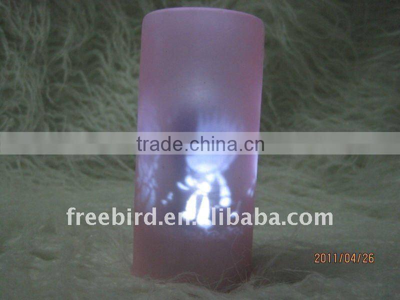 Colorful Pillar LED Candle
