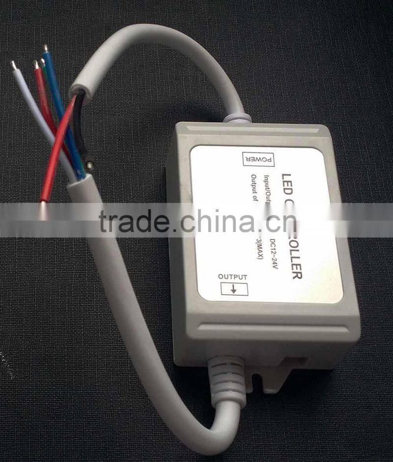 2016 Hot sale waterproof RF 8 Keys RGB led controller for RGB led strip