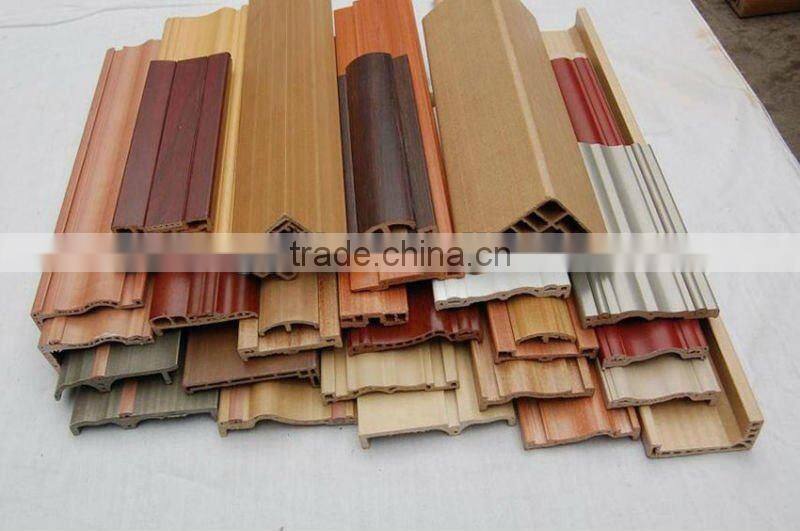 The most economic! PVC PP PE Wood plastic small Profile production line