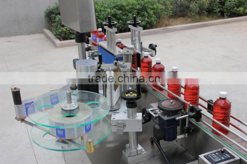 Cheap and Automatic Plastic Vinegar Bottle Labeling Machine