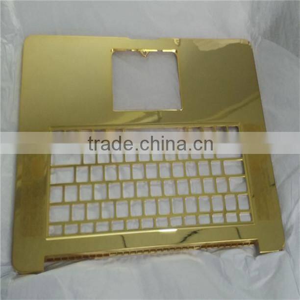 100% original high quality for macbook luxury 24ct gold covers replacement housing spare parts
