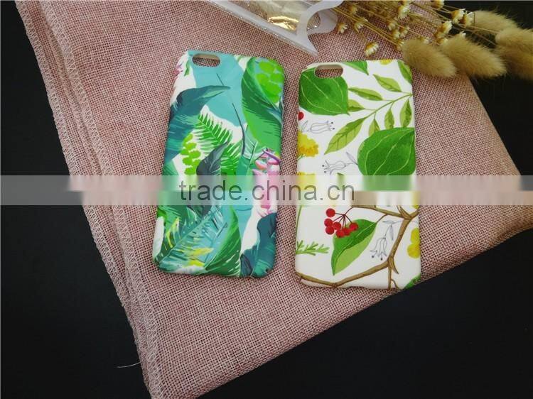 Drawing painting Jungles design hard pc case for iphone 6 6s 7 7 plus