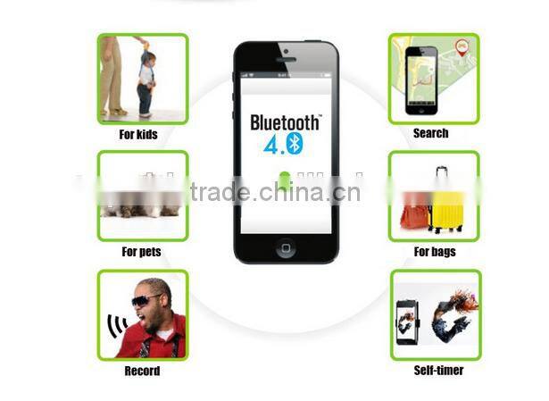 Hot Selling Bluetooth 4.0 Anti-lost Key chain Location Finder Wireless Smart Key Finder Built-in Selfie Remote Shutter