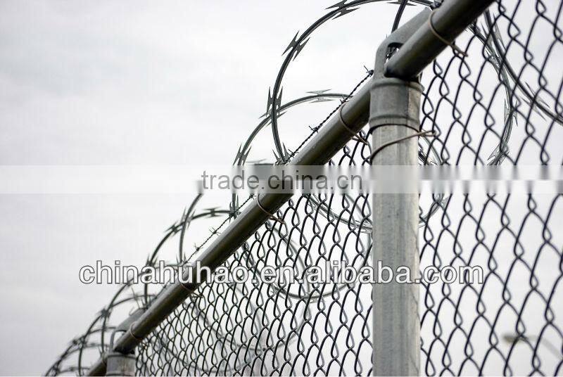 variety size wire barbed razor security fences gavanized