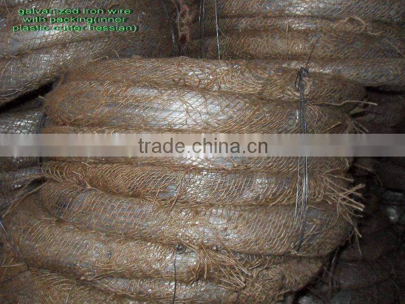 Manufacturer Supply galvanized binding iron wire