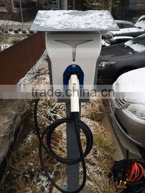 Type 1 32A Wall Mount EV Charging station with J1772 ev plug wall box ev charger