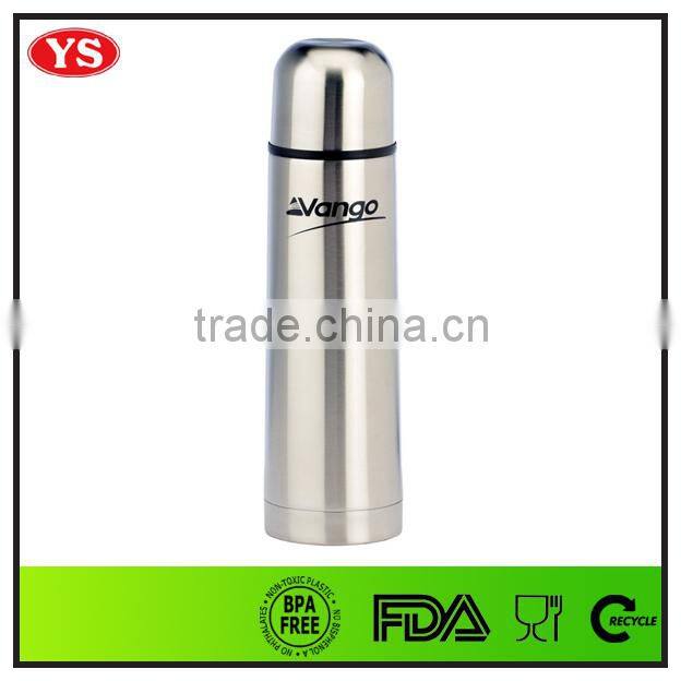 Customized double wall 500 ml 18 8 stainless steel vacuum flask