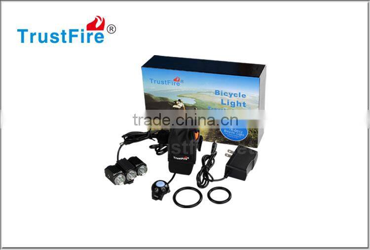2016 led bike light housing TR-D012 , bicycle light Using three CREE XM-L 2 led lights , high quality led bike light 900lm