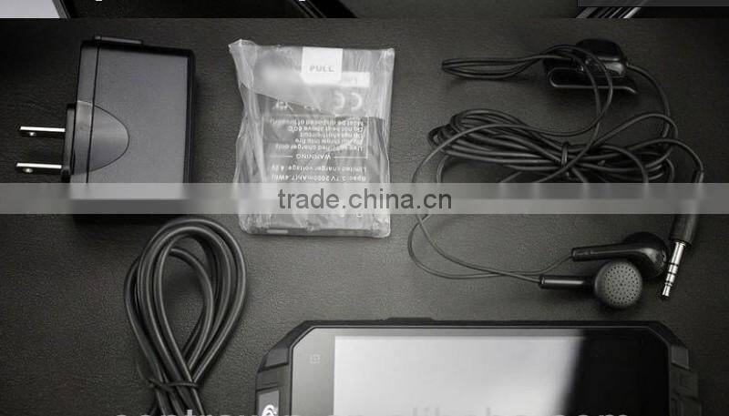 waterproof movil conquest kight xv T3 IP68 MTK6589T quad core WCDMA 4.3 inch IPS 13 MP camera 2G RAM 16G ROM