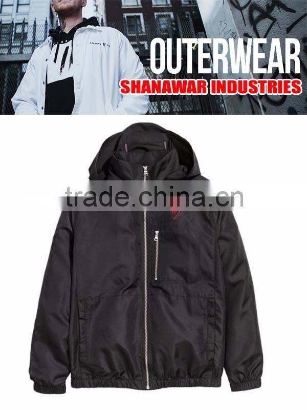 black Windbreakers jackets
