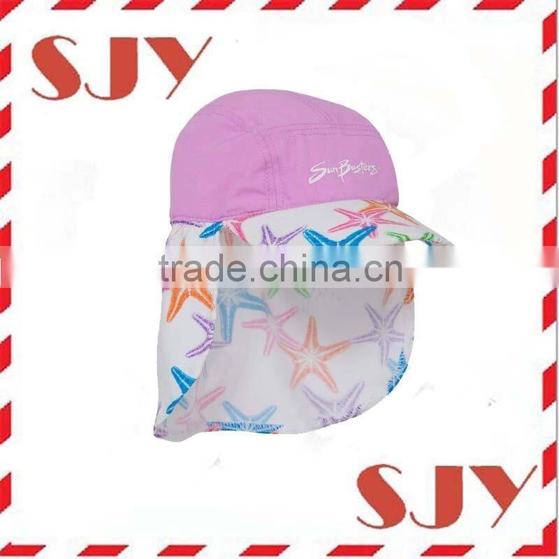 UV Sun Protective Girls UPF 50+ Flap Hats