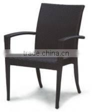 PE rattan Chair and table rattan garden furniture canteen tables and chairs