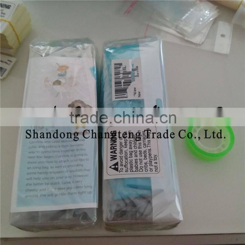 Whole Set Customized Logo Stickers 31cm x 17.5 cm Silicone Piping Bags 2 Pieces Exchanger Coupler 24 Tips Cake Decoration Set