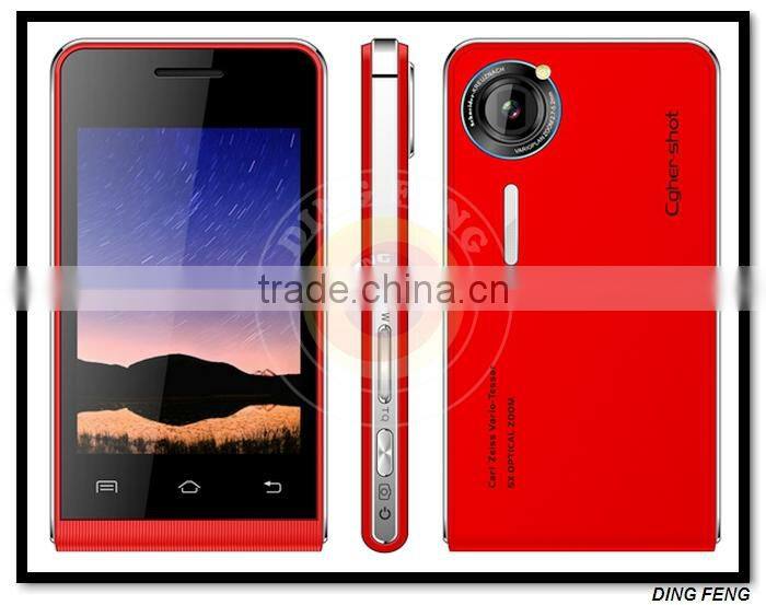 Hong Kong Cell Phone prices GSM Unlocked FM GPRS Dual SIM Card Quad Band Cheapest 3.5 INCH Touch Screen K77