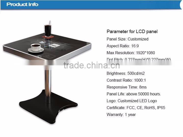 1080p 22 inch touch screen coffee table