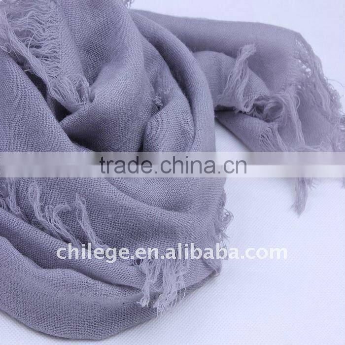 thin women wool solid color scarf shawl/ plain wool scarf stoles and shawls fleece set lady neck scarves
