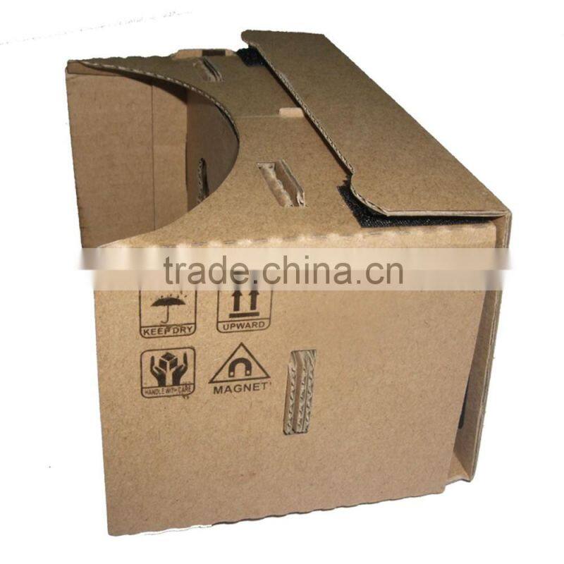 Virtual Reality VR Google Glasses Google Cardboard 3D Glasses for Mobile Phone 5.0 Screen + Adjustable Head Mout Strap Belt