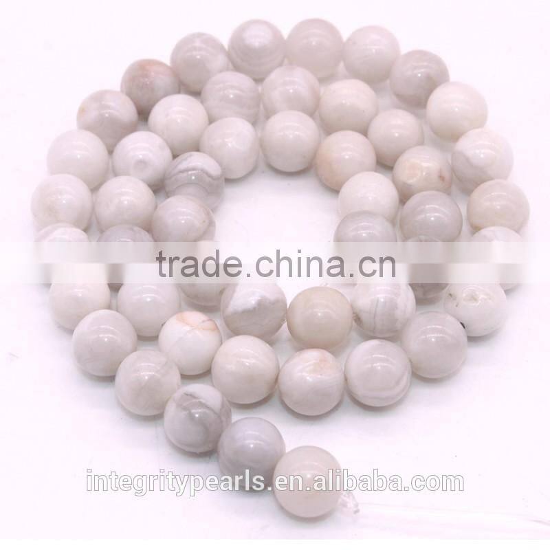Natural gemsotne crazy agate loose strand 6 8 10 12mm crazy natural white agate