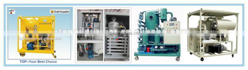 Two-stage High Vacuum System Used Transformer oil Cleaning Machine Series ZYD-50