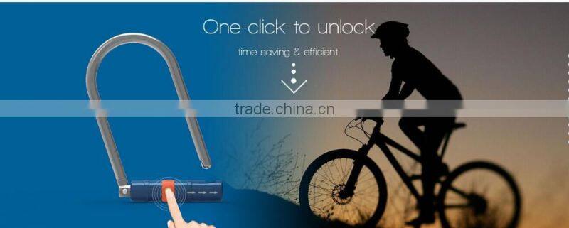 Newest door app remote smart bicycle bluetooth lock