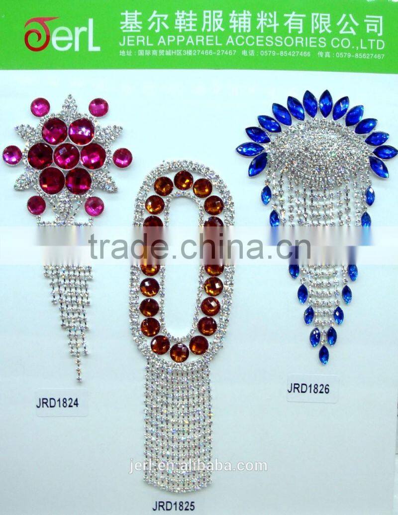 Wholesale iron on rhinestone pearl appliques