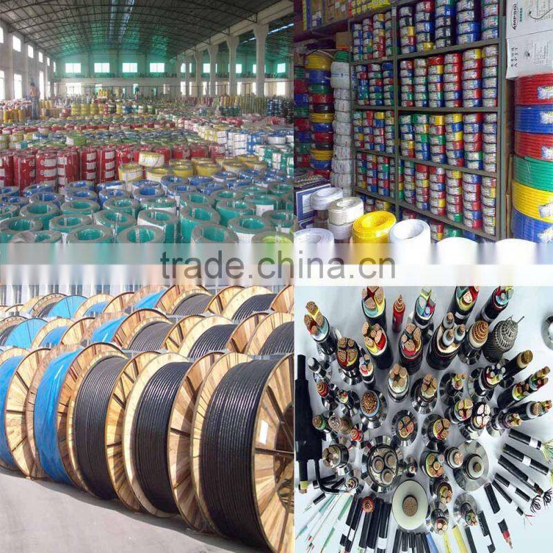 China manufacturer High quality Yellow House wiring aluminum core PVC Insulated electric cable and wire -BLV(10mm2)