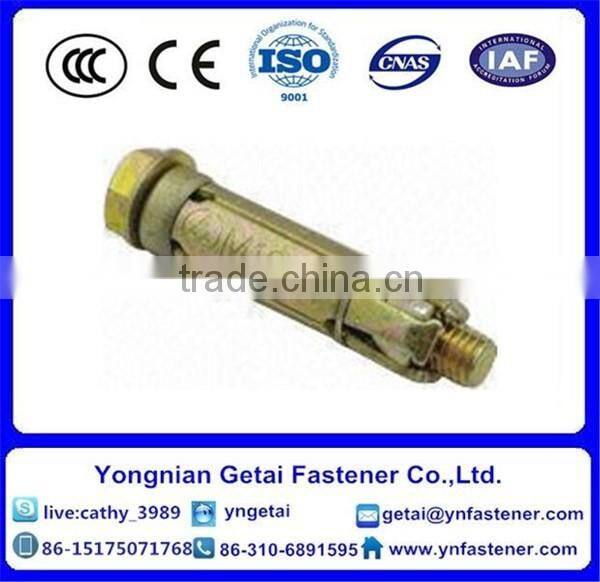 FIX BOLT ANCHOR, Four Pieces Anchor, Color-zinc plated Wedge Anchor with good quality