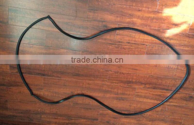 Apply to IHitachi EX-6 excavator front upper windshield GLASS seal rubber GASKET