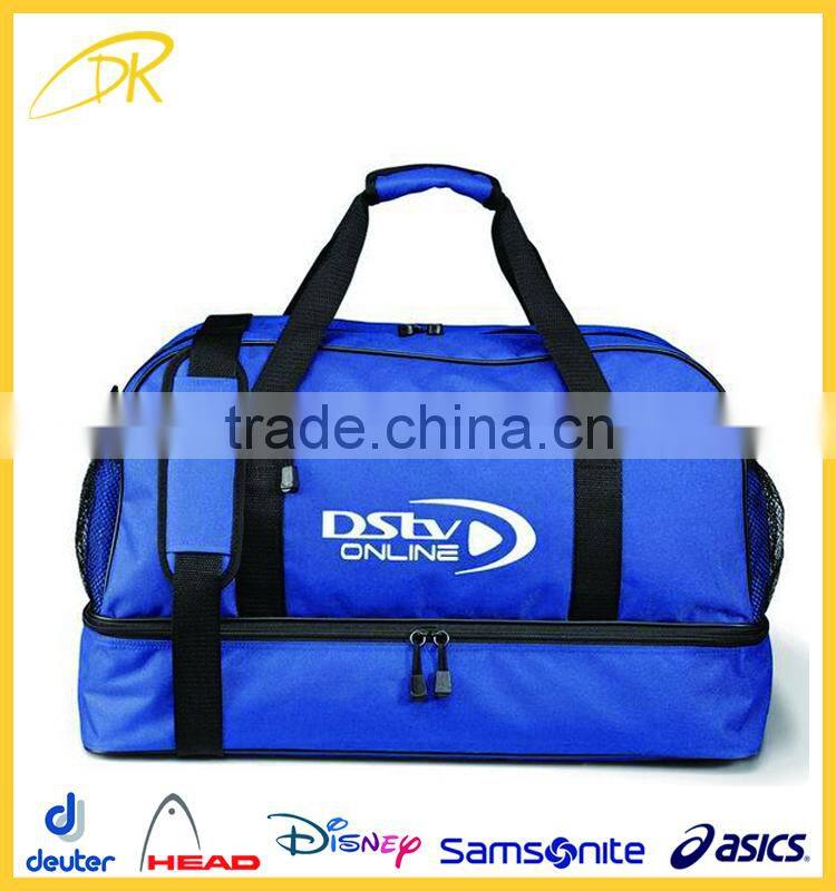 High quality Maine double-decker bag, with shoe compartment